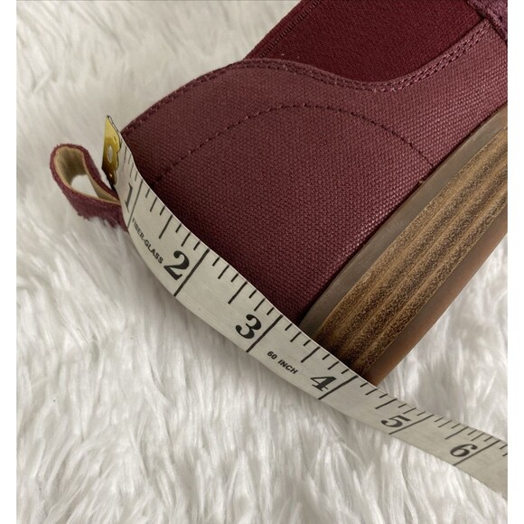 Spenco Orthopedic Suede Shoes Women’s Size US 10B Total Support Foot Wear Wine - Picture 12 of 13